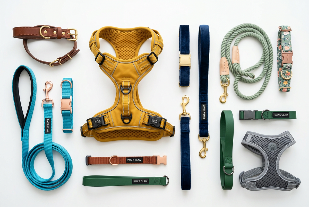 Dog Collars, Leads & Harnesses