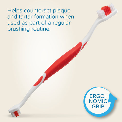 Beaphar Double Ended Toothbrush for Dogs & Cats