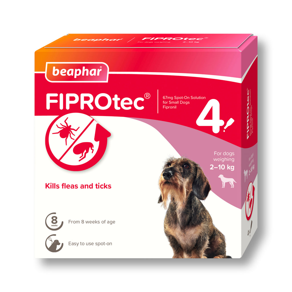 Beaphar Fiprotec Flea & Tick Treatment (2kg-10kg) Dogs