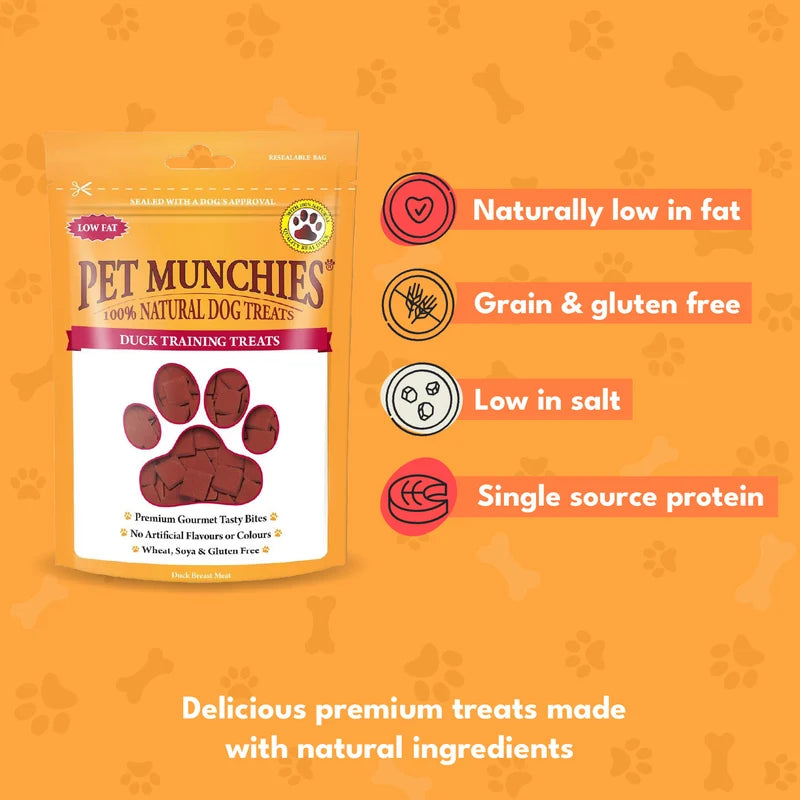 Pet Munchies Duck Training Treats 50g