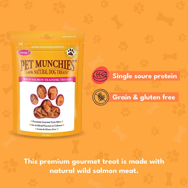 Pet Munchies Wild Salmon Training Treats 50g