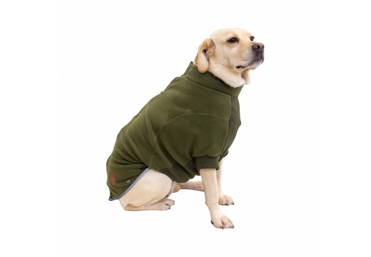 Snug Fit Polar Fleece Khaki