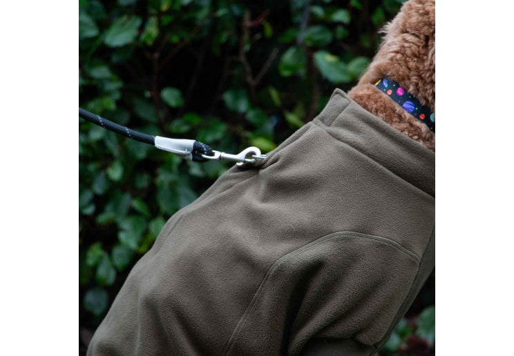 Snug Fit Polar Fleece Khaki