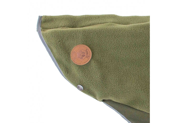 Snug Fit Polar Fleece Khaki