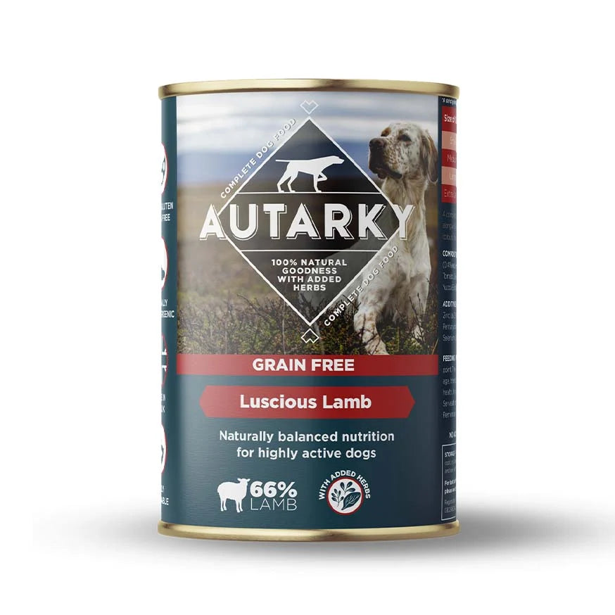 Autarky Adult Complete Luscious Lamb Grain Free Wet Food 395g