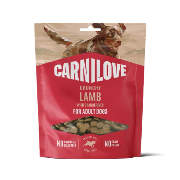 Carnilove Lamb with Cranberries Crunchy Treat 200g