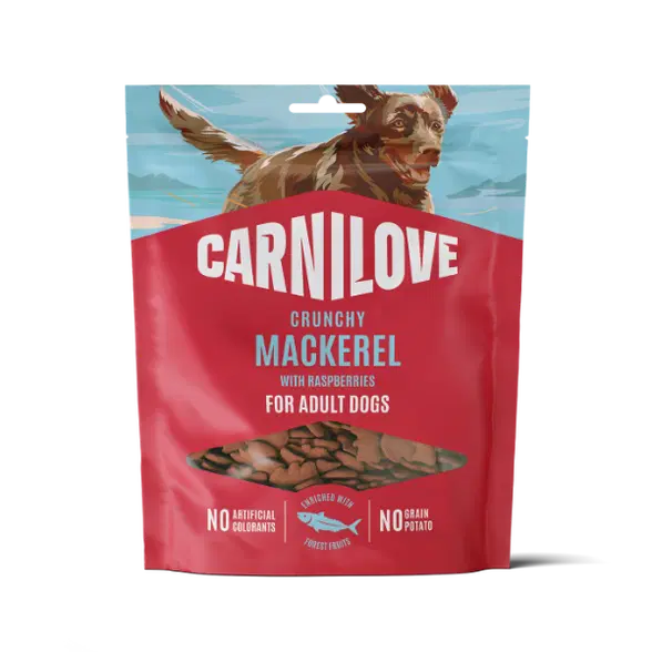 Carnilove Mackrel with Raspberries Crunchy Treat 200g