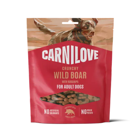 Carnilove Wild Boar with Rosehips Crunchy Treat 200g