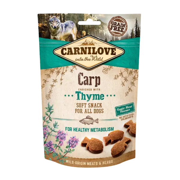 Carnilove Carp with Thyme Soft Treats 200g