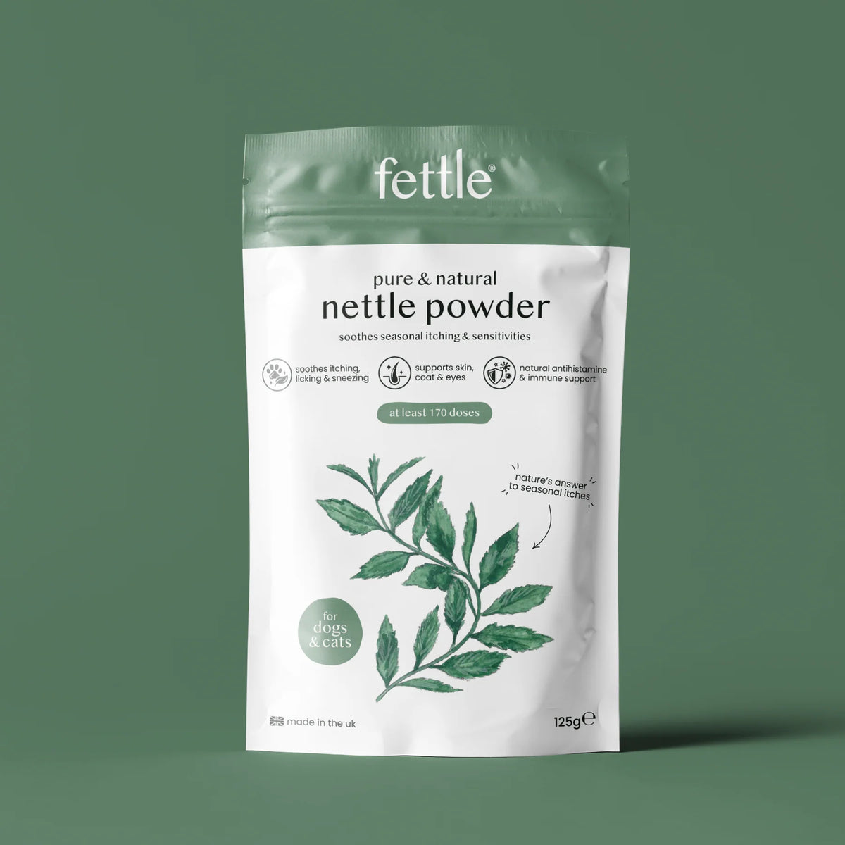 Fettle Nettle Powder 125g