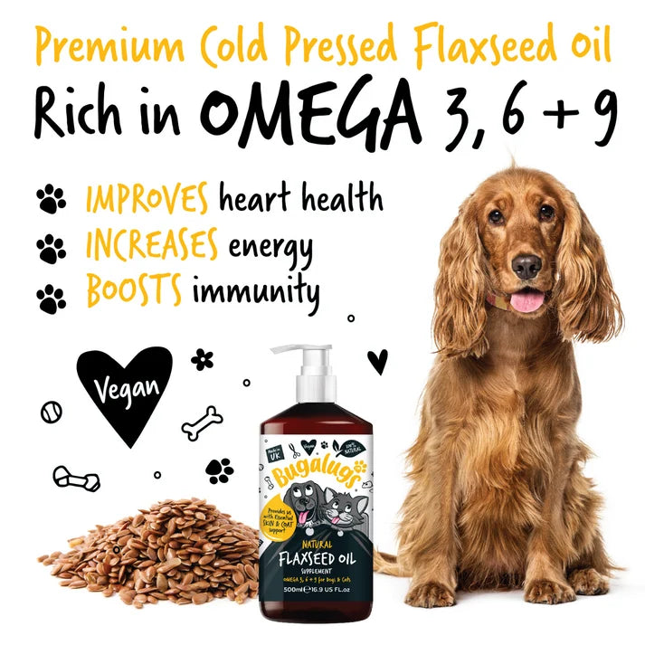 Bugalugs Flaxseed Oil 500ml