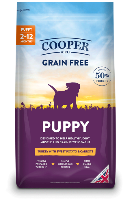 Cooper & Co Puppy Turkey with Sweet Potato & Carrots 1.5kg