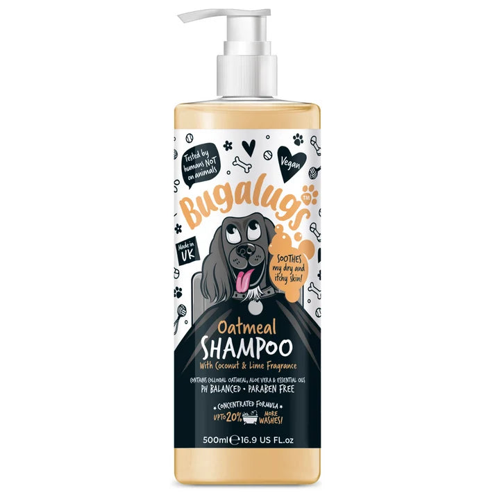Oatmeal Dog Shampoo with Coconut & Lime Fragrance 200ml