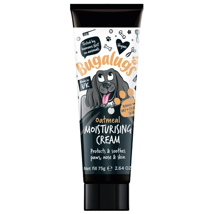 Bugalugs Oatmeal Moisturising Cream for Dogs 75g