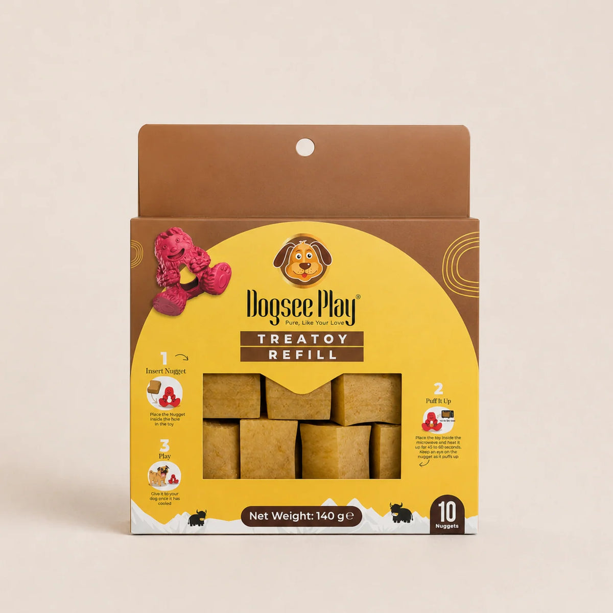 Dogsee Treat Toy Refills Original 140g