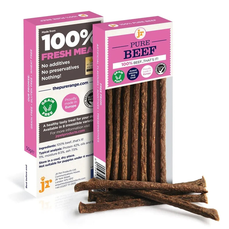 JR Pet Products Pure Beef Sticks 50g