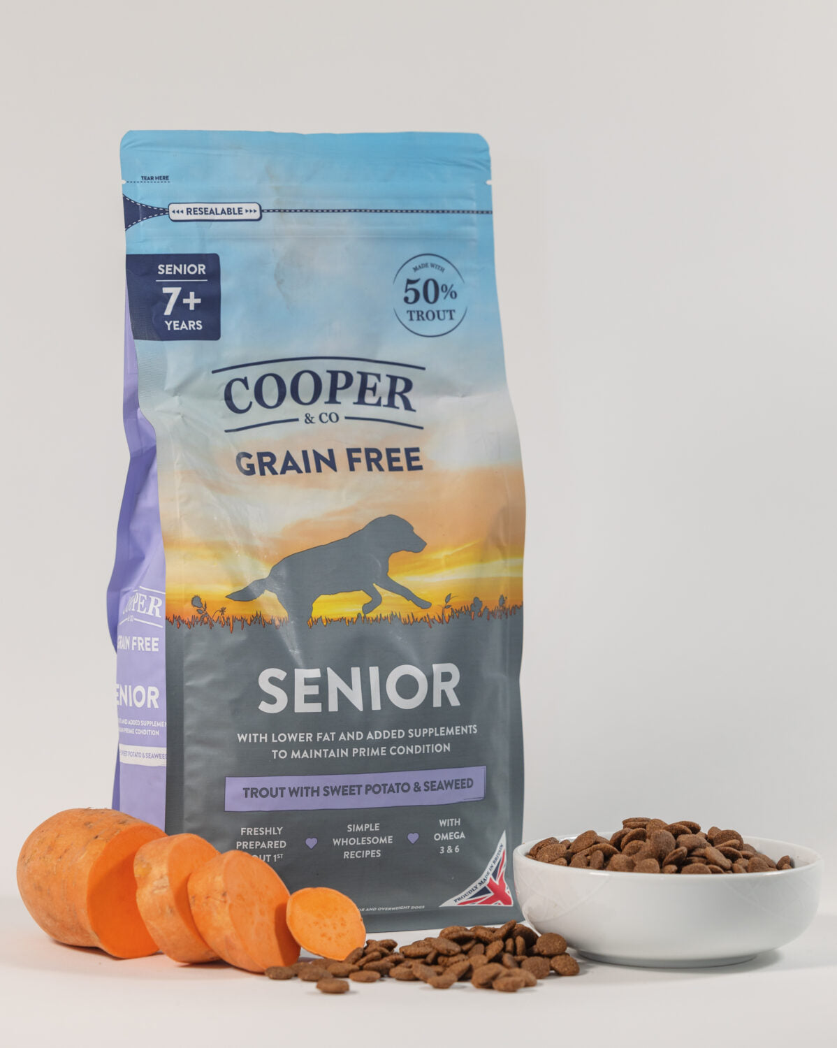 Cooper & Co Senior Trout with Sweet Potato & Seaweed 1.5kg