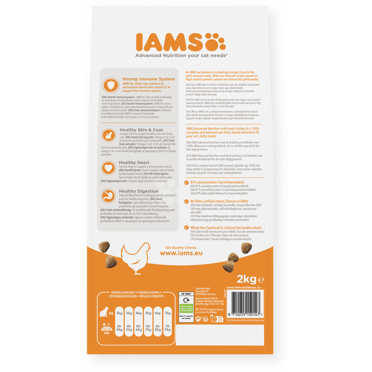 Dry Food Adult with Fresh Chicken 2kg