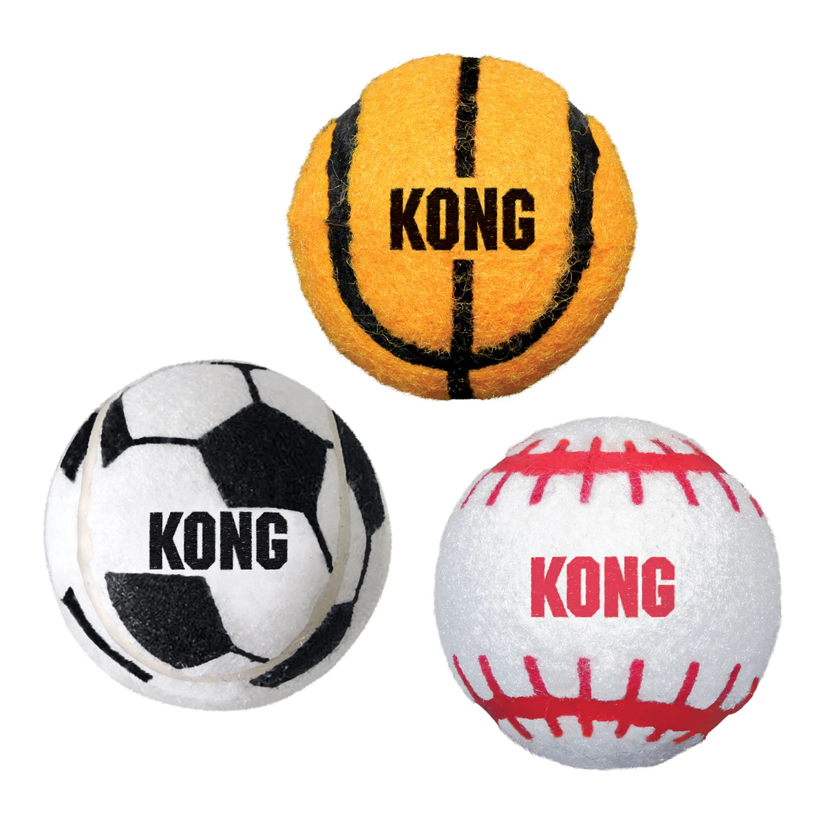 Kong Sport Balls 3 Pack X/Small