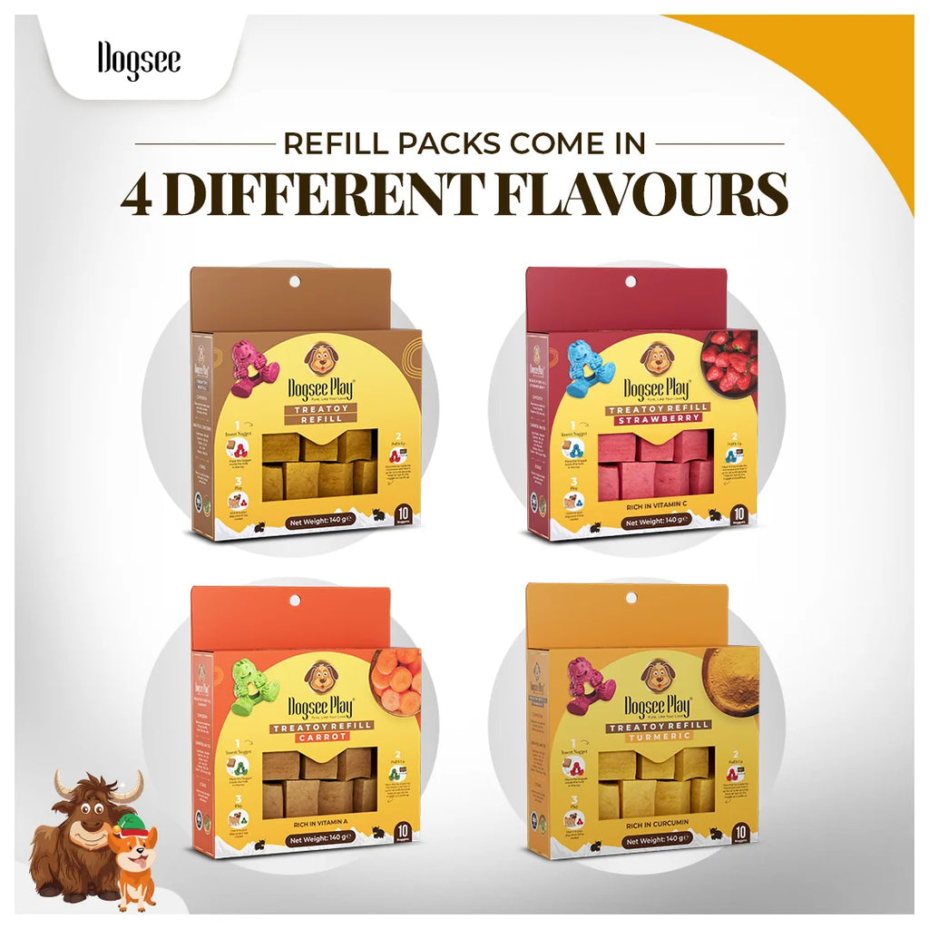 Dogsee Treat Toy Refills Original 140g
