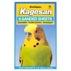 Kagesan Blue Sanded sheets 6 Pack (40x25cm)